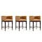 Manhattan Comfort Kingsley Counter Stool in Camel and Dark Walnut, PK3 3-CS005-CL - alternate 1